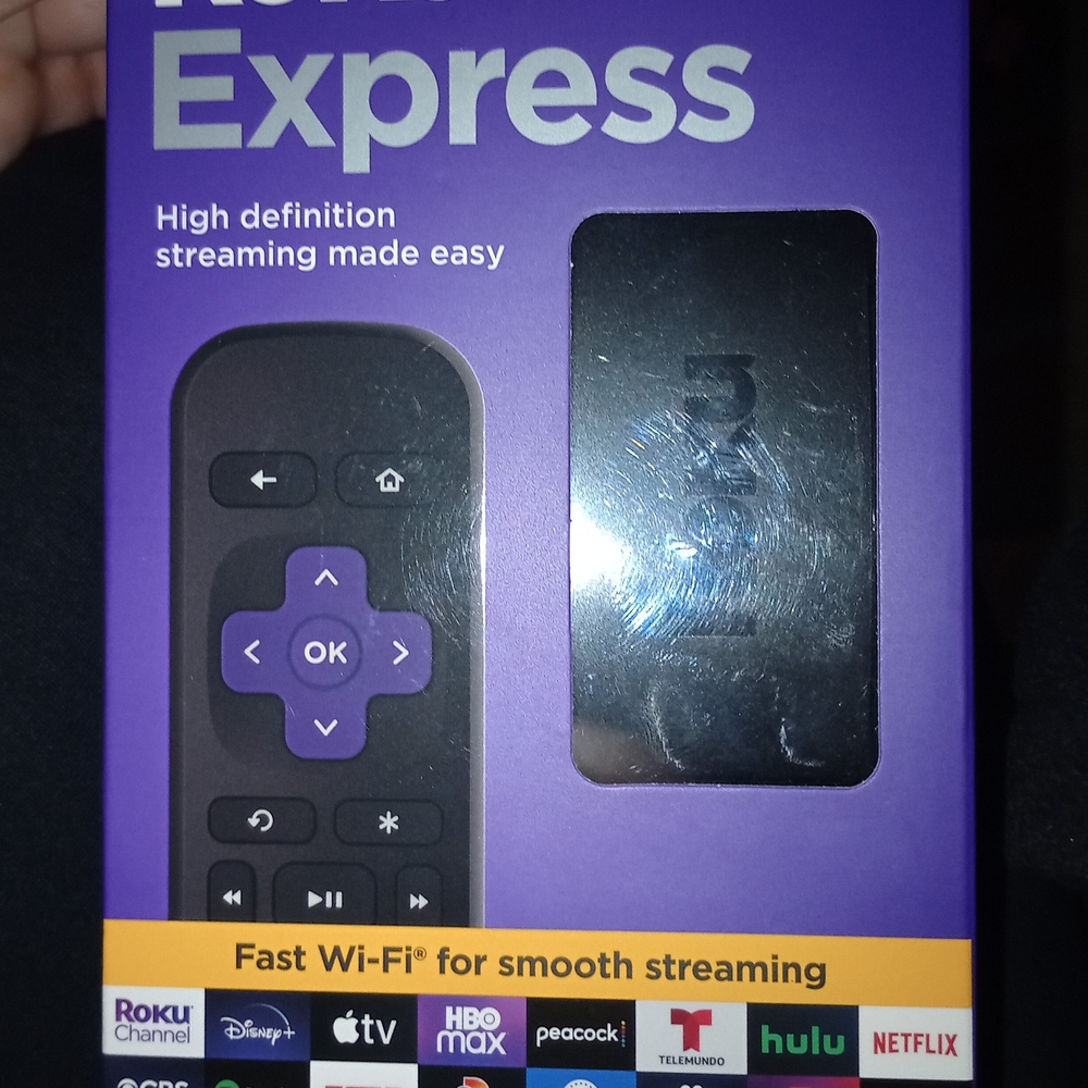 Roku Express Black Streaming Device